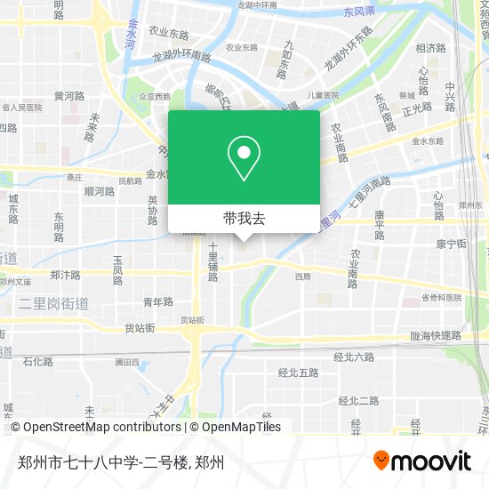 郑州市七十八中学-二号楼地图