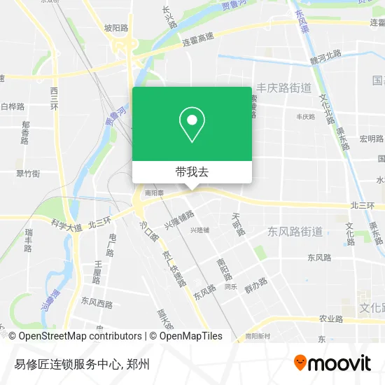 易修匠连锁服务中心地图