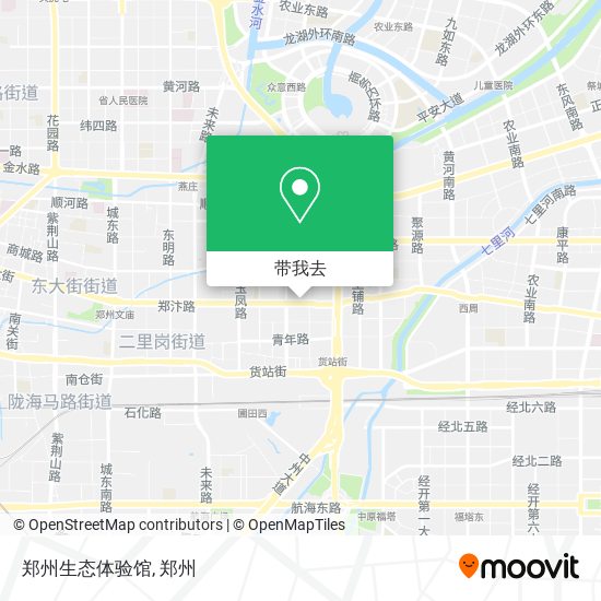 郑州生态体验馆地图
