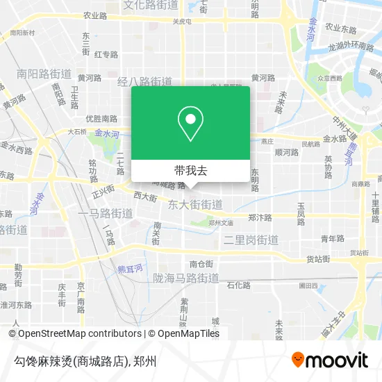 勾馋麻辣烫(商城路店)地图