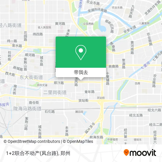 1+2联合不动产(凤台路)地图
