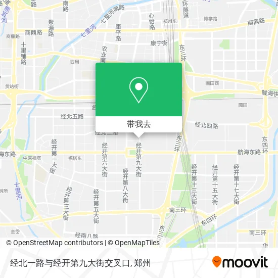 经北一路与经开第九大街交叉口地图