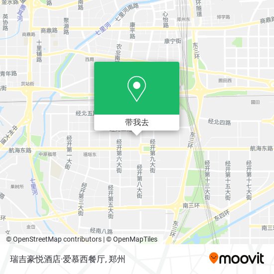 瑞吉豪悦酒店·爱慕西餐厅地图