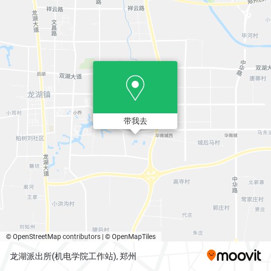 龙湖派出所(机电学院工作站)地图