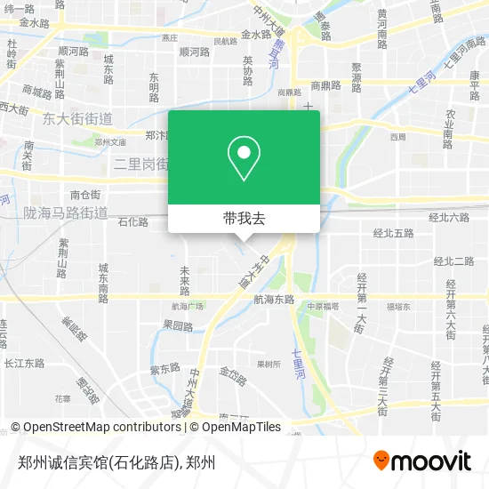 郑州诚信宾馆(石化路店)地图