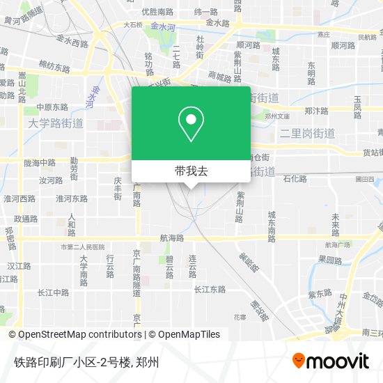 铁路印刷厂小区-2号楼地图