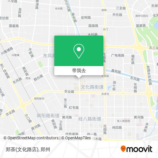 郑茶(文化路店)地图