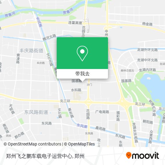 郑州飞之鹏车载电子运营中心地图