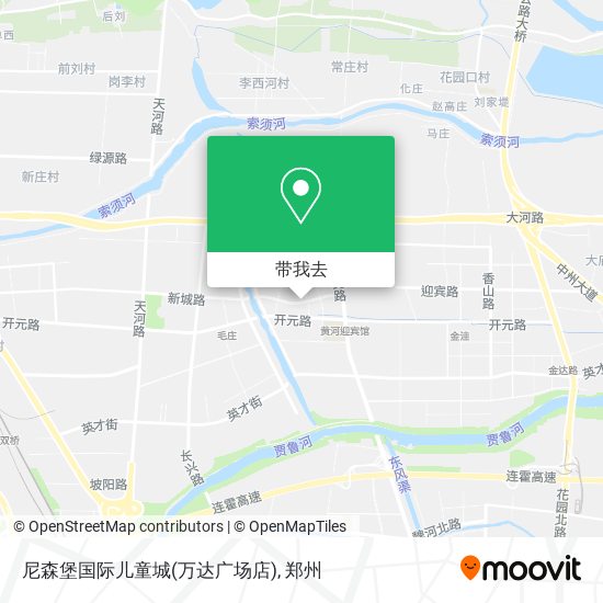 尼森堡国际儿童城(万达广场店)地图