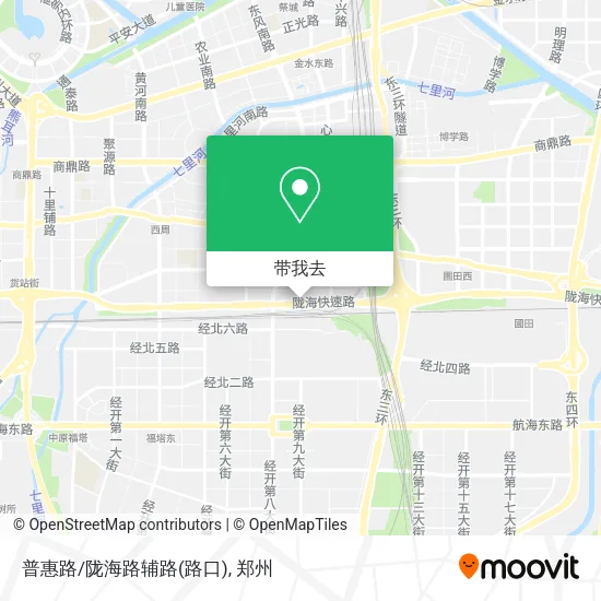 普惠路/陇海路辅路(路口)地图