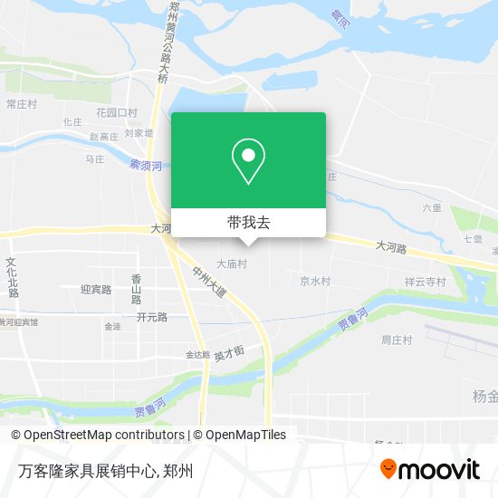 万客隆家具展销中心地图