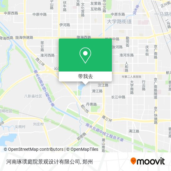 河南琢璞庭院景观设计有限公司地图