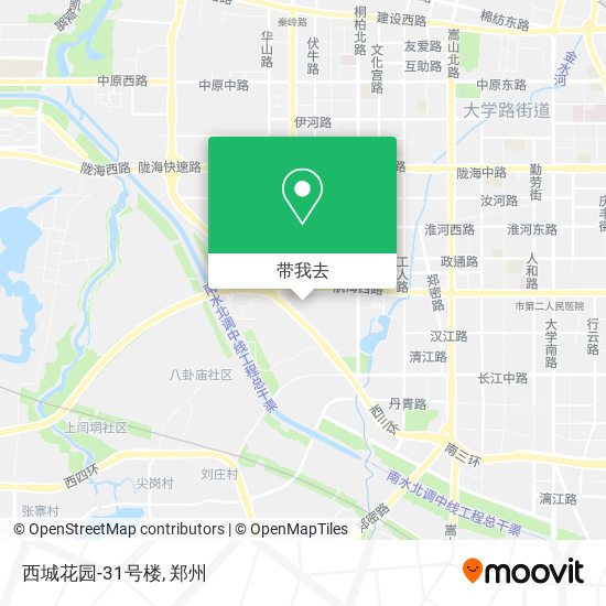 西城花园-31号楼地图