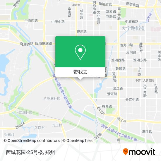 茜城花园-25号楼地图