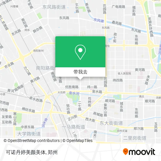 可诺丹婷美颜美体地图