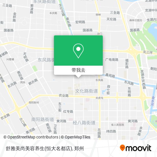 舒雅美尚美容养生(恒大名都店)地图