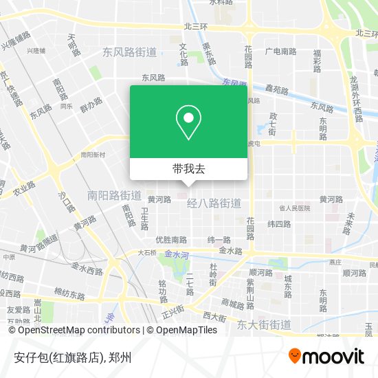 安仔包(红旗路店)地图