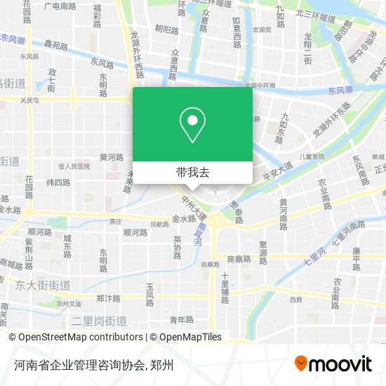 河南省企业管理咨询协会地图