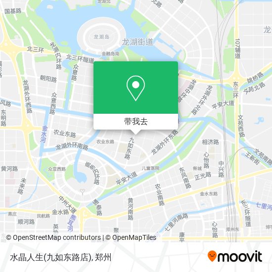 水晶人生(九如东路店)地图