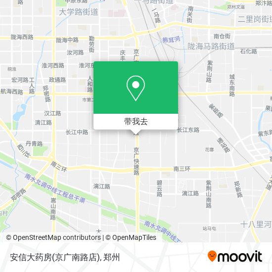 安信大药房(京广南路店)地图