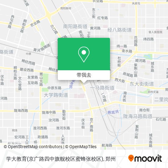 学大教育(京广路四中旗舰校区蜜蜂张校区)地图
