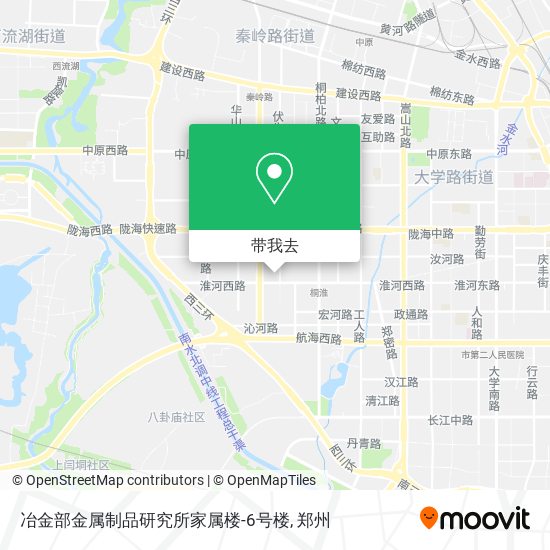 冶金部金属制品研究所家属楼-6号楼地图