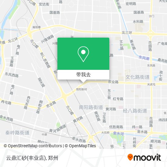 云鼎汇砂(丰业店)地图