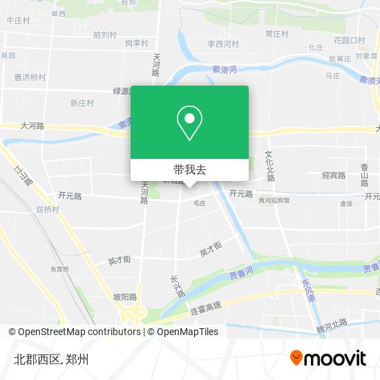北郡西区地图