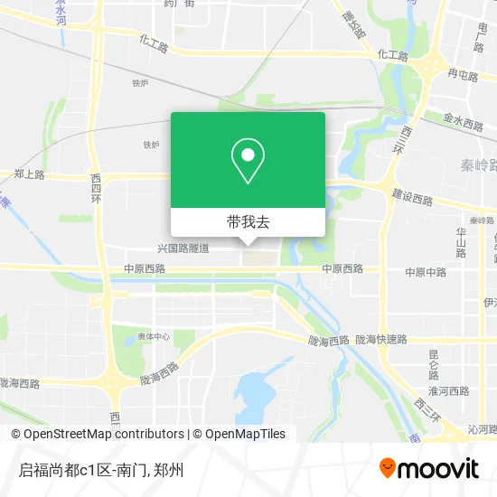 启福尚都c1区-南门地图