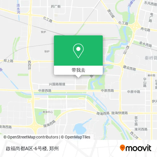 啟福尚都A区-6号楼地图