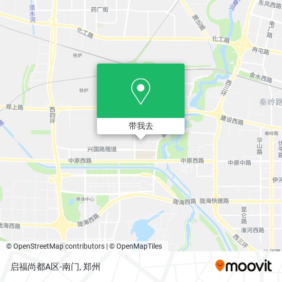 启福尚都A区-南门地图