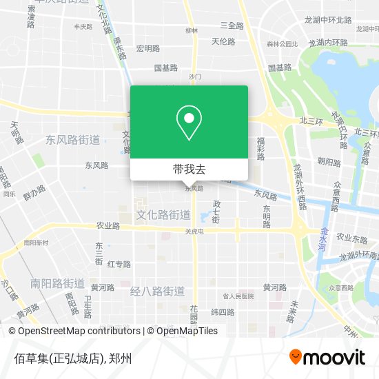 佰草集(正弘城店)地图