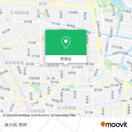 政六街地图