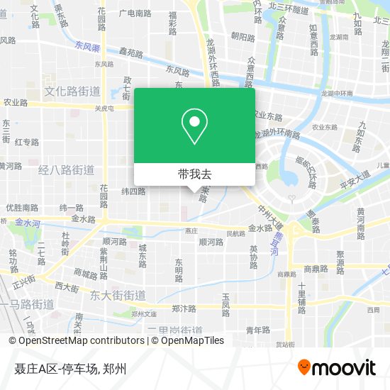 聂庄A区-停车场地图