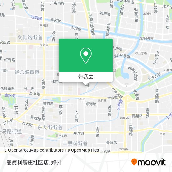 爱便利聂庄社区店地图