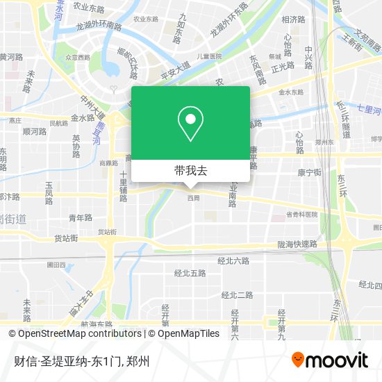 财信·圣堤亚纳-东1门地图