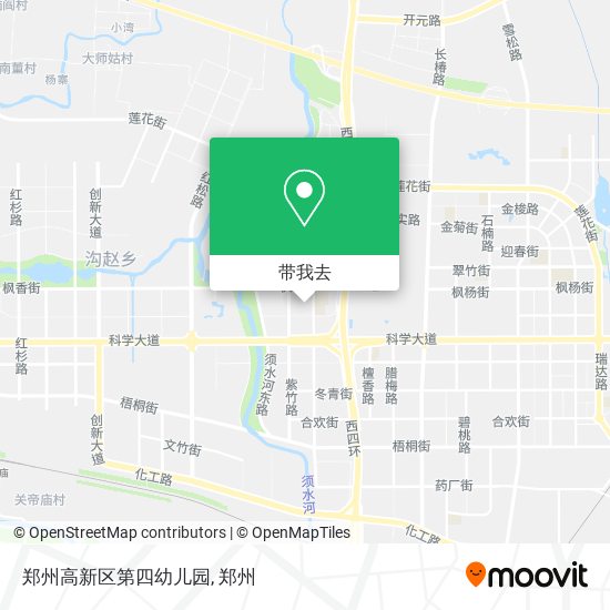 郑州高新区第四幼儿园地图