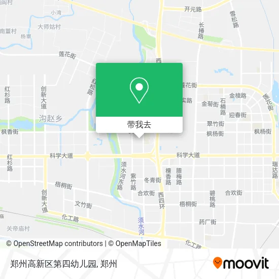 郑州高新区第四幼儿园地图