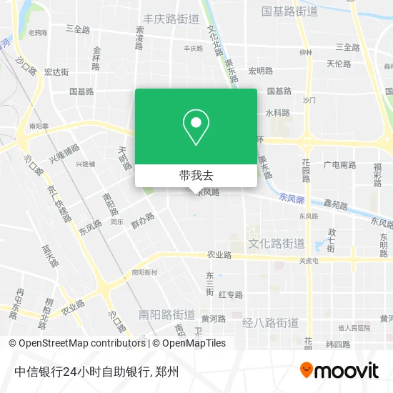 中信银行24小时自助银行地图