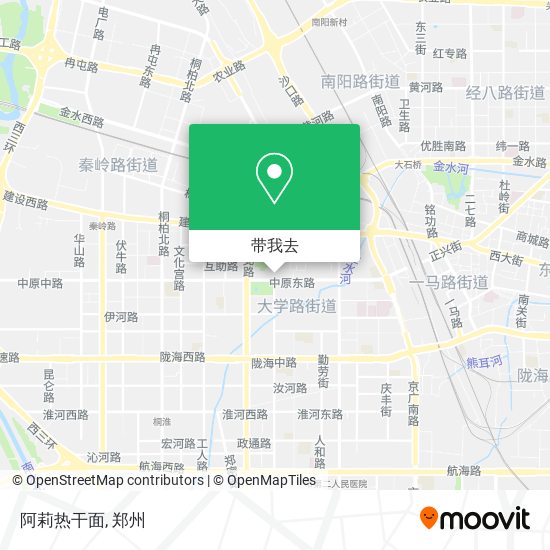 阿莉热干面地图