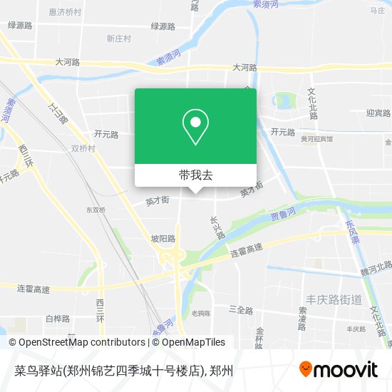 菜鸟驿站(郑州锦艺四季城十号楼店)地图