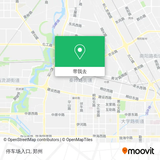 停车场入口地图