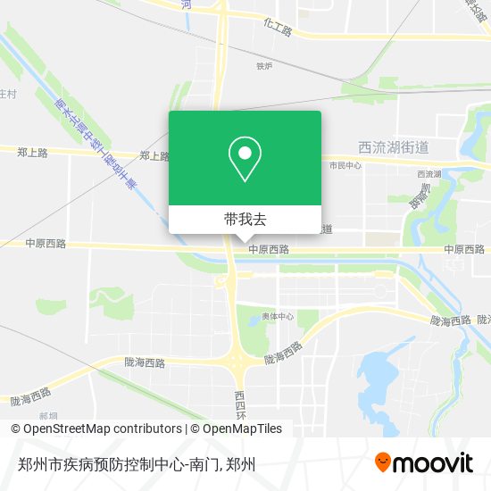 郑州市疾病预防控制中心-南门地图