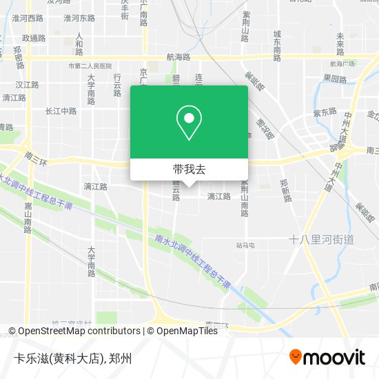 卡乐滋(黄科大店)地图