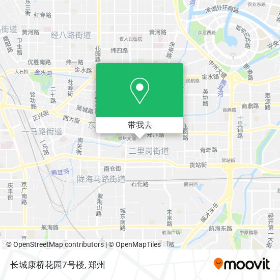 长城康桥花园7号楼地图