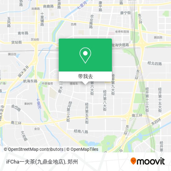 iFCha一夫茶(九鼎金地店)地图
