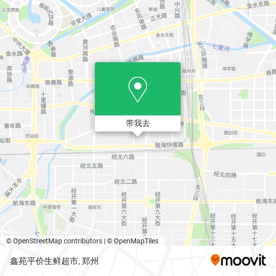 鑫苑平价生鲜超市地图
