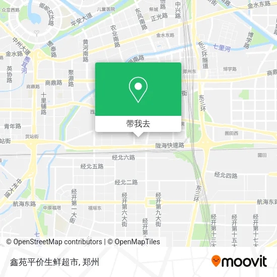 鑫苑平价生鲜超市地图