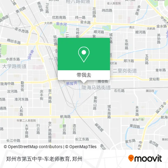 郑州市第五中学-车老师教育地图