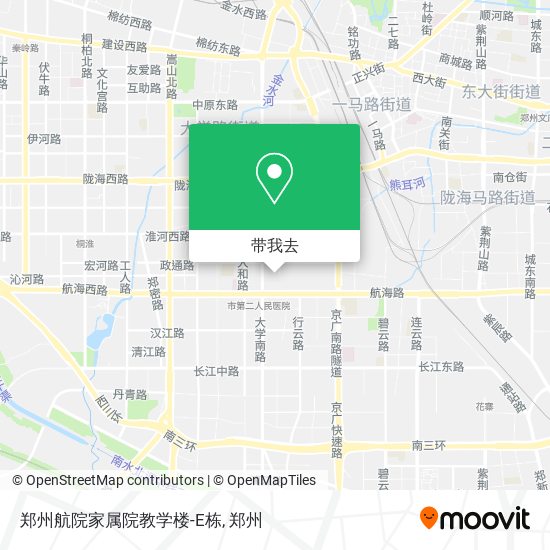 郑州航院家属院教学楼-E栋地图